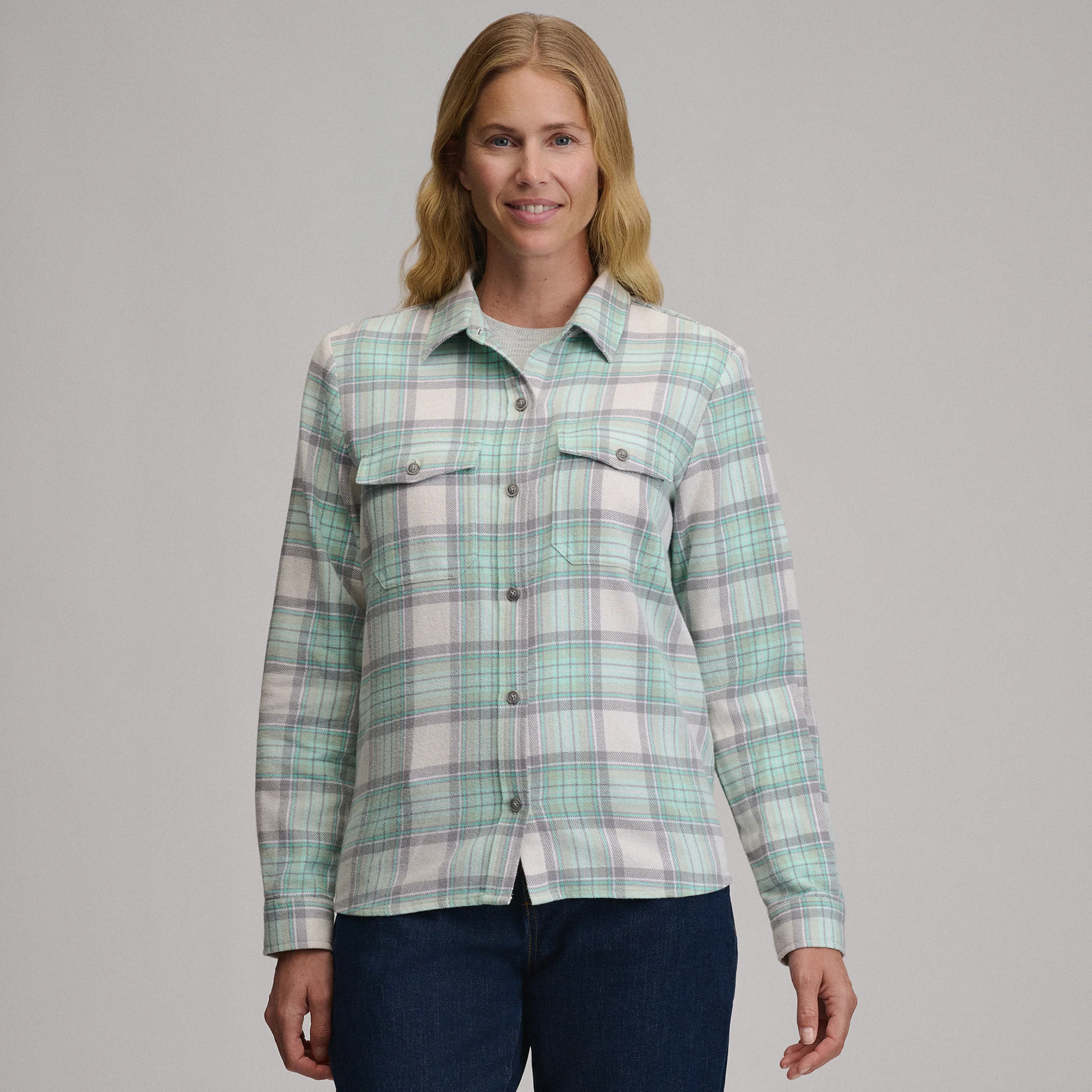 Women's Long-Sleeve Heritage Soft Classic Flannel Shirt