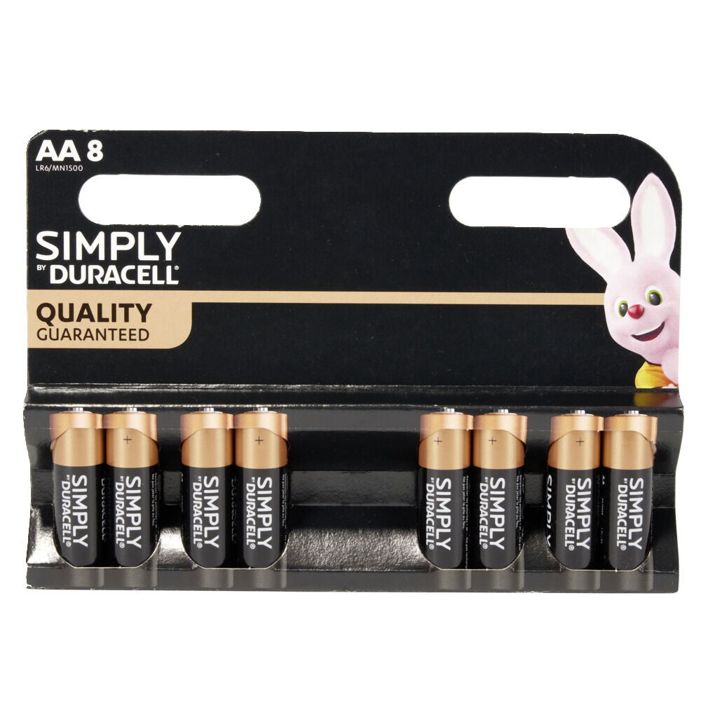 Pile LR06 type AA x8 Duracell