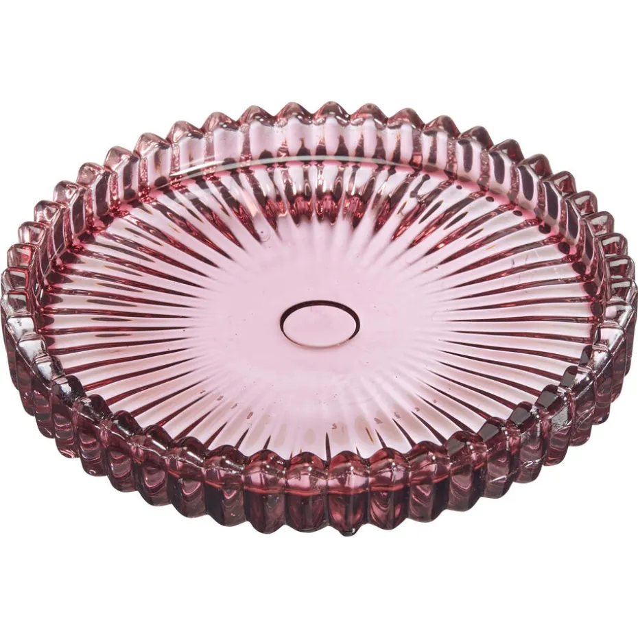 Kwantum Kaarsenplateaus | Kaarsenplateaus | Plateau Stompkaars  Roze