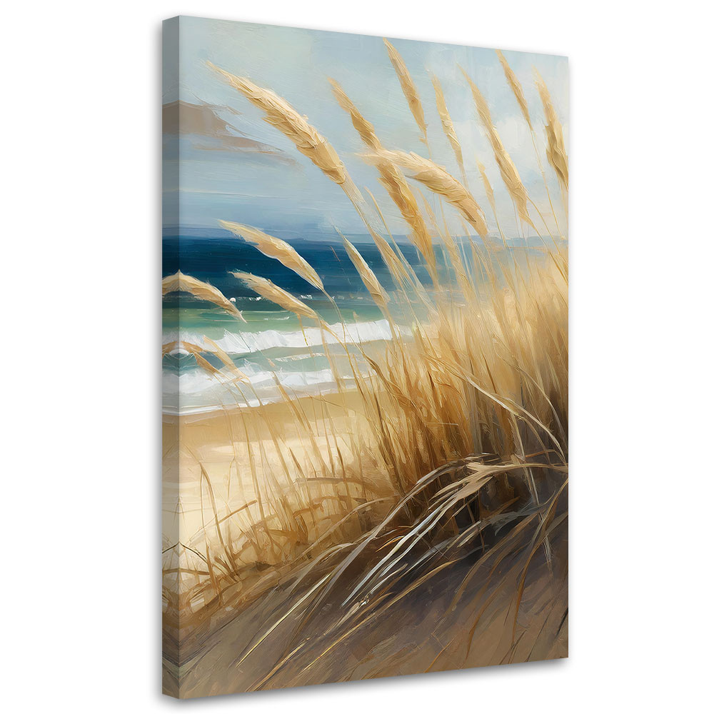 Feeby Obraz na płótnie, plaża, wydmy morskie, przyroda 40x60