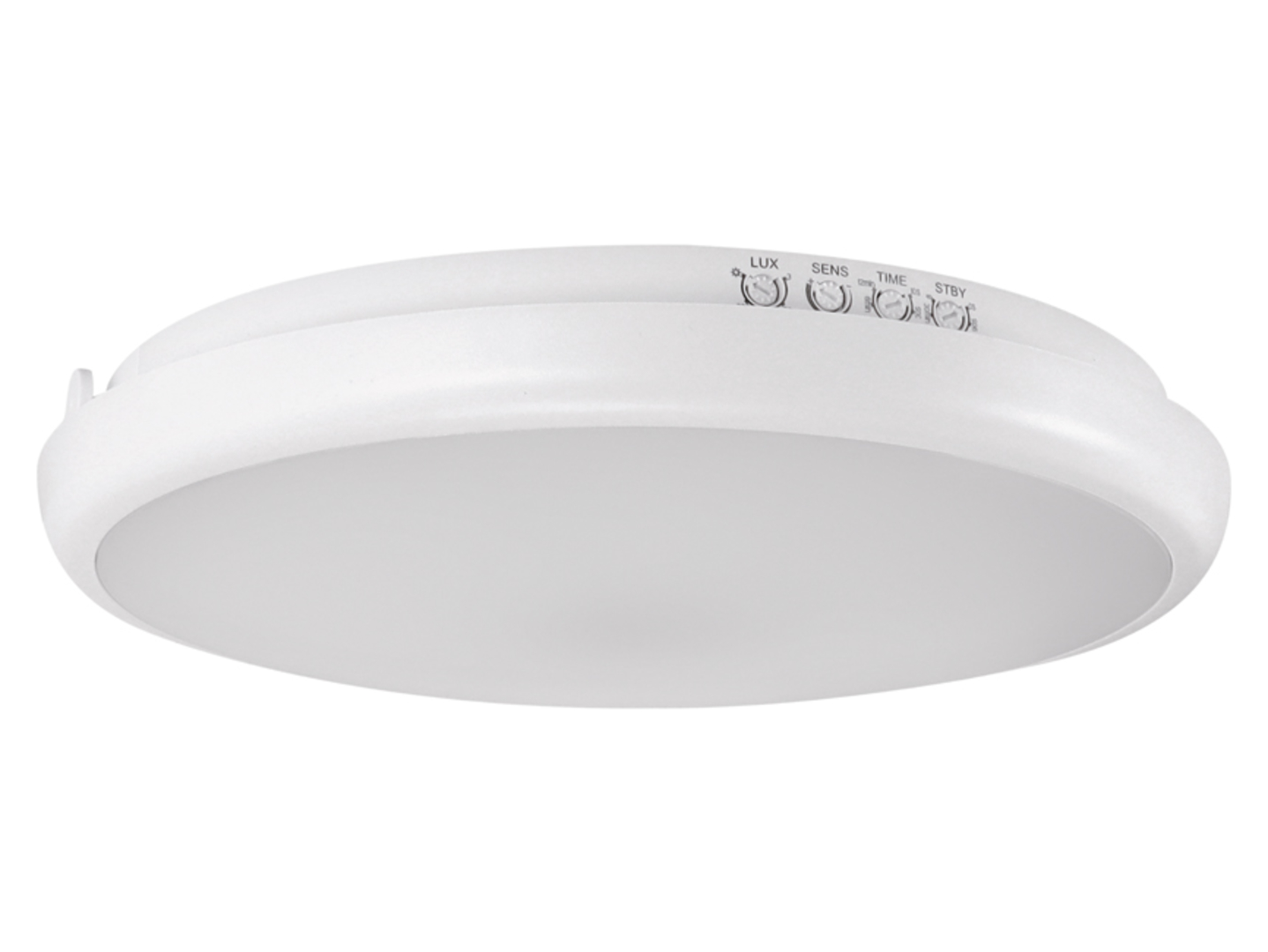Plafon zewnętrzny Edytor LED 26,5 cm biały