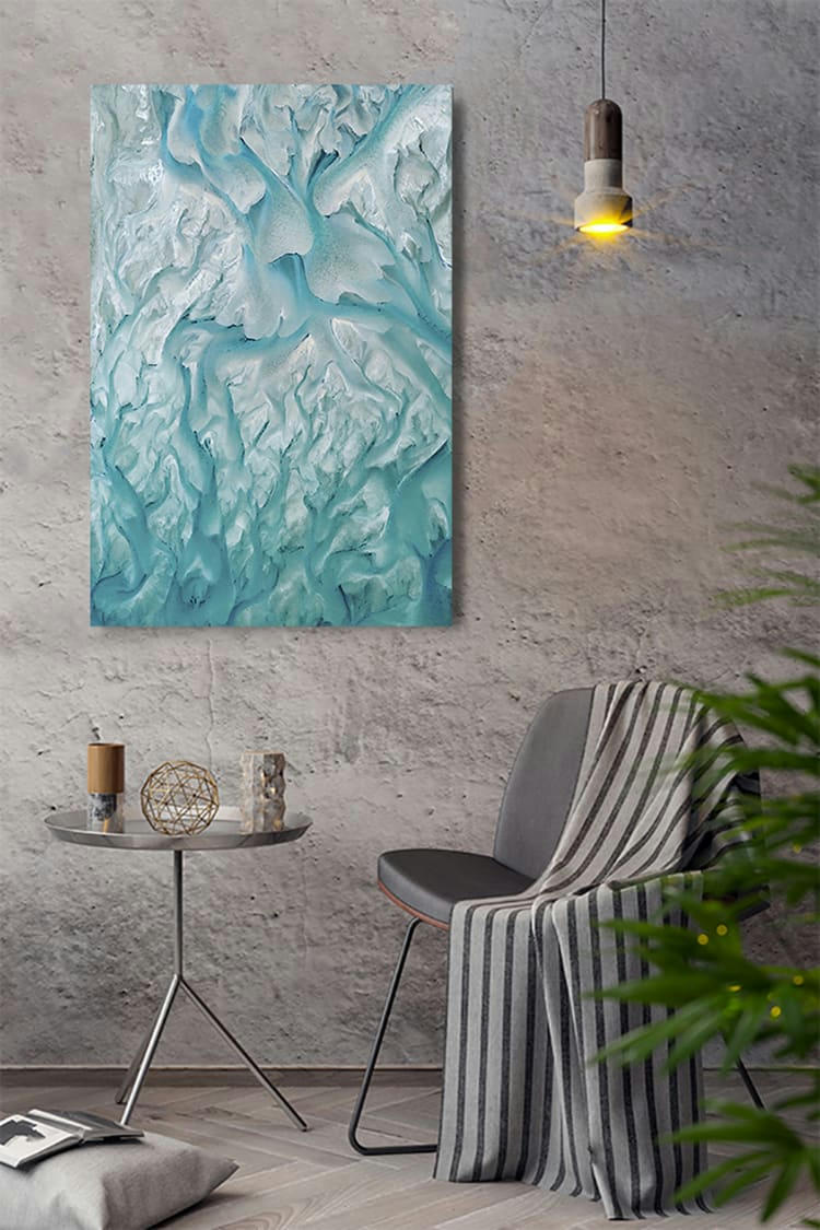 CAUCHEMAR BLEU - Photographie d'art d'Hugo Grandcolas 60x90 cm sur plexi