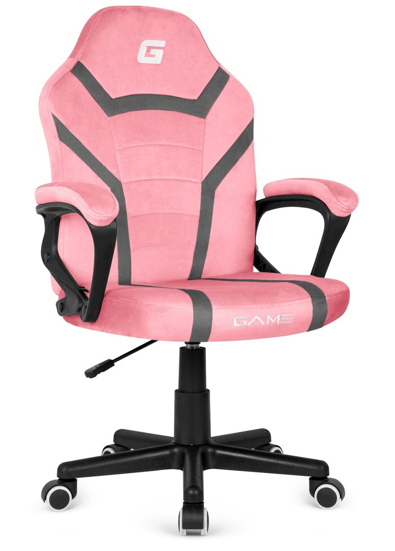 Fotel obrotowy do biurka MARIO ALCANTARA PINK   GREY