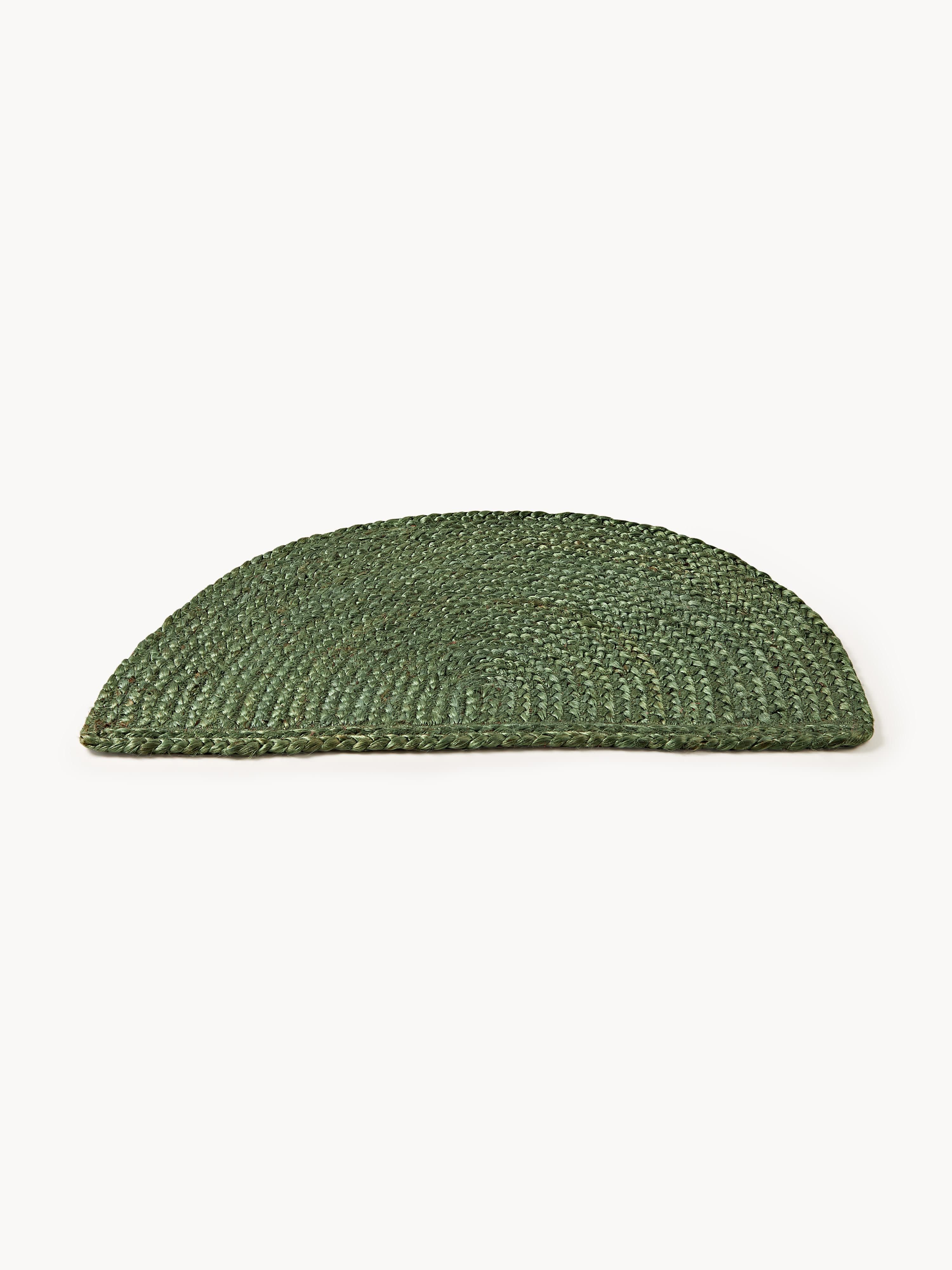Handgewebte Jute-Fußmatte Balbine