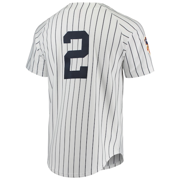 Derek Jeter New York Yankees 1997 Cooperstown Collection Authentic Jersey - White/Gray