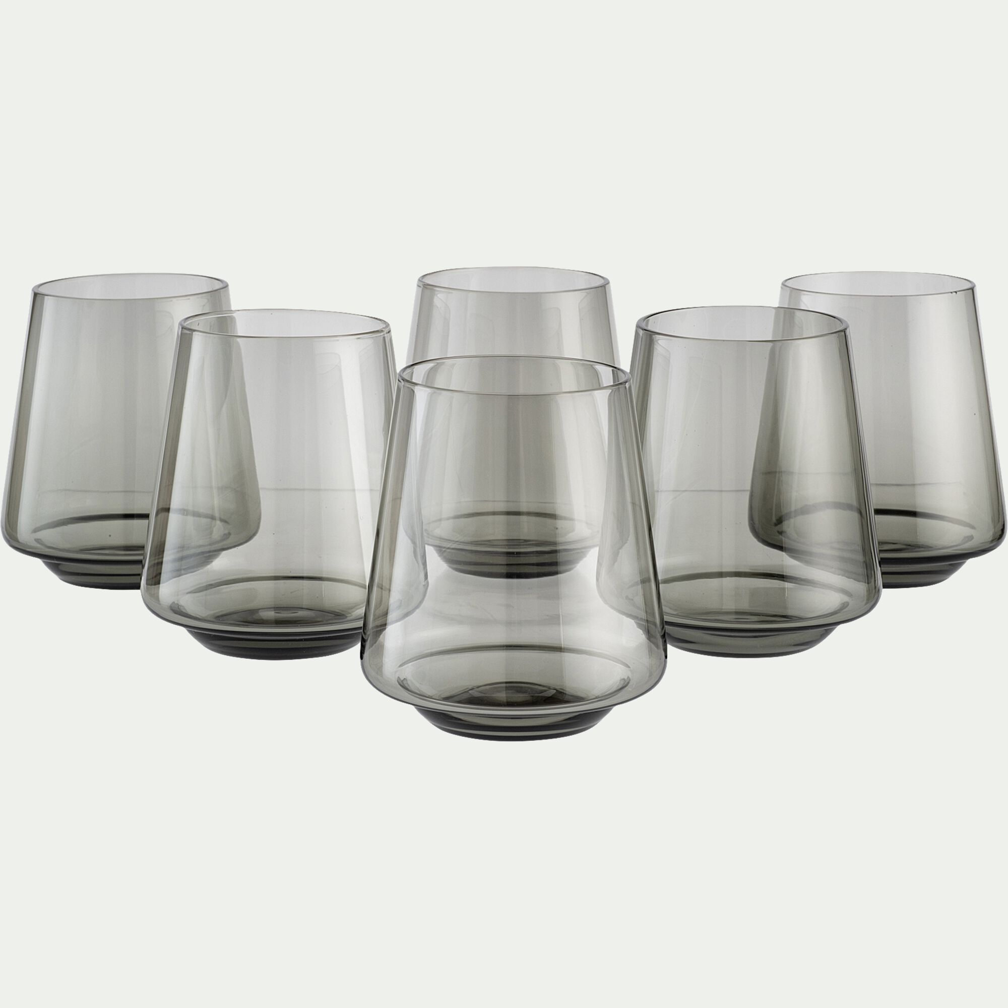 BOCK - Gobelet bas en verre sodo-calcique 44cl - noir