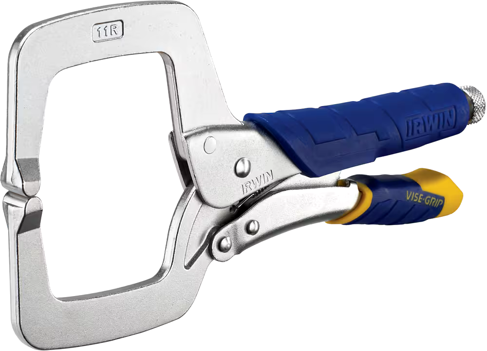 IRWIN 19 Vise-Grip Locking C-Clamp, 3-3/4-in Jaw Opening, 11-in