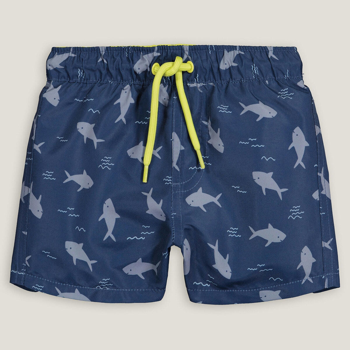 Short de bain imprimé requin