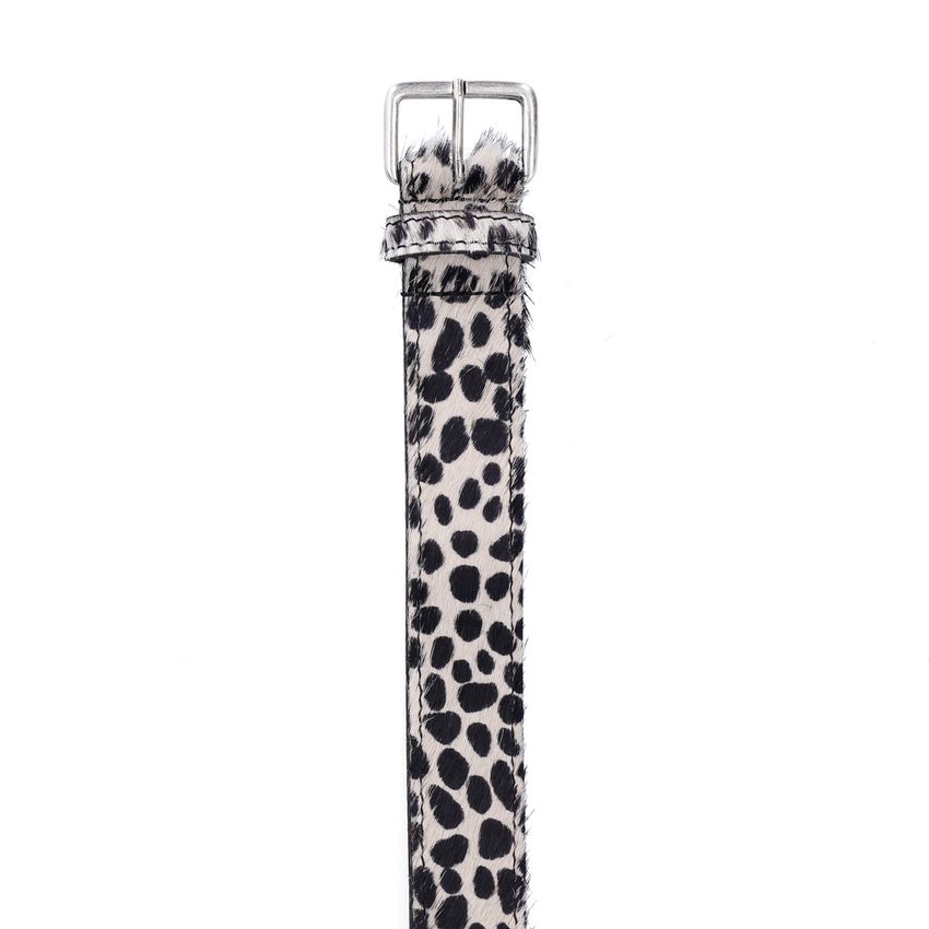 Manfield Cheetah riem met vacht