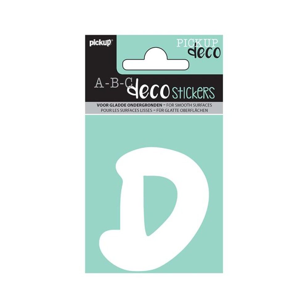 NUMMER PICKUP ABC DECO EMMA 70 MM D HVIT