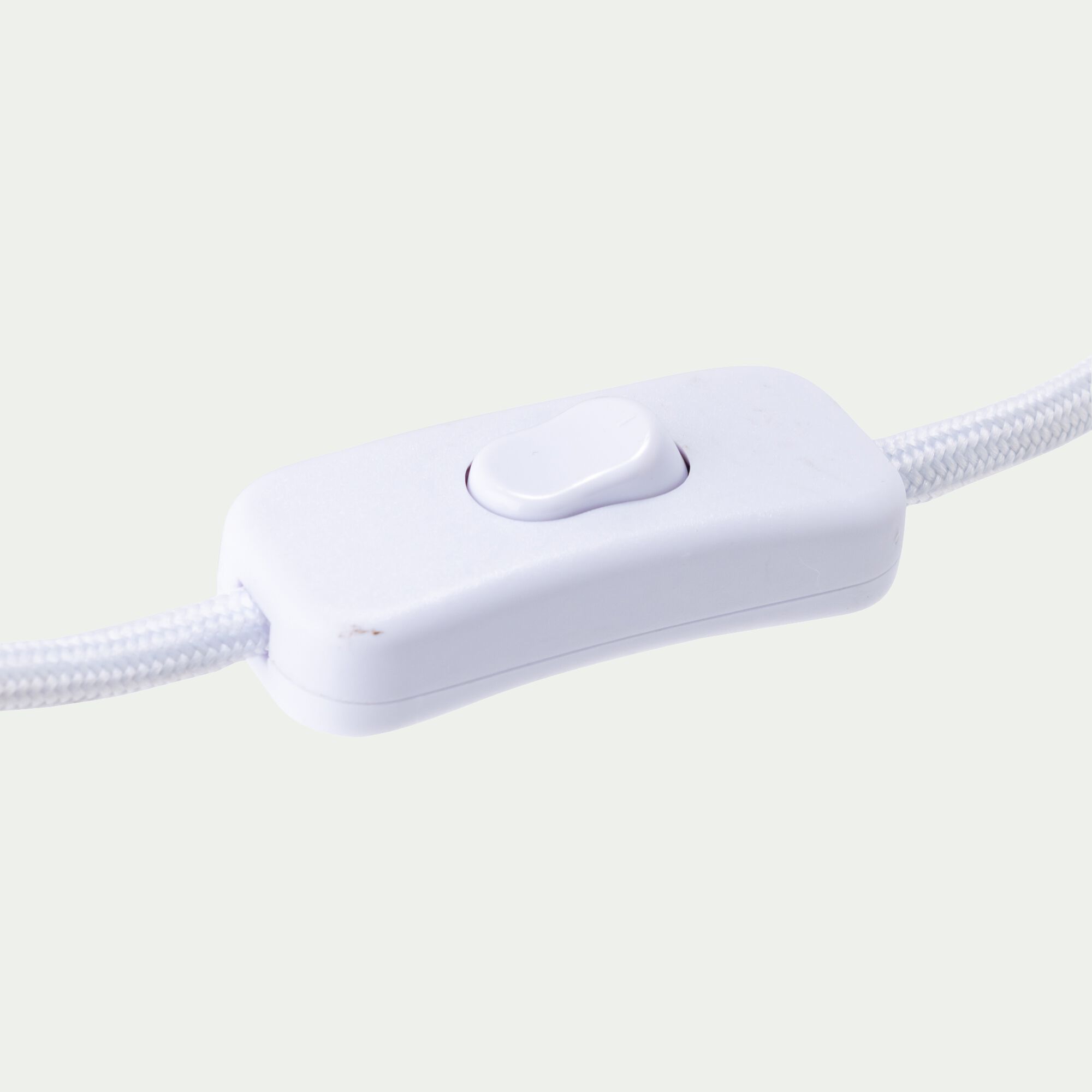 AZIO - Pied de lampe électrifié en grès D22,3cm - vert