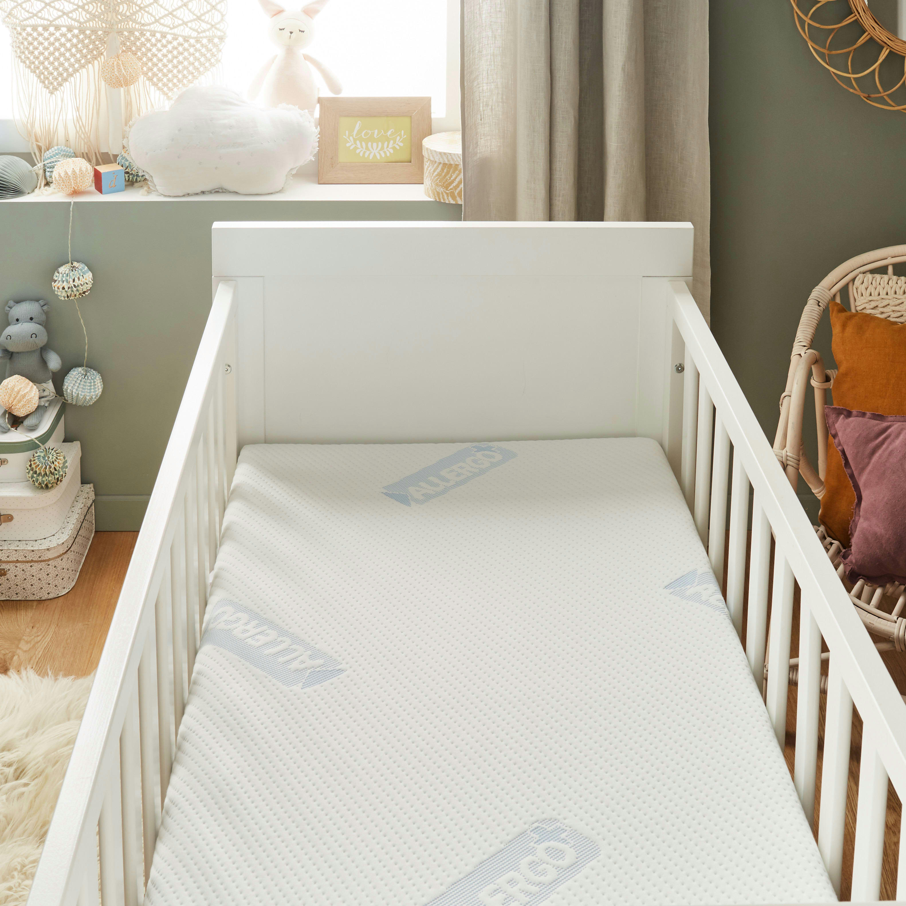 ALLERGOSTOP - Matelas bébé anti acarien et anti punaises de lit 60x120
