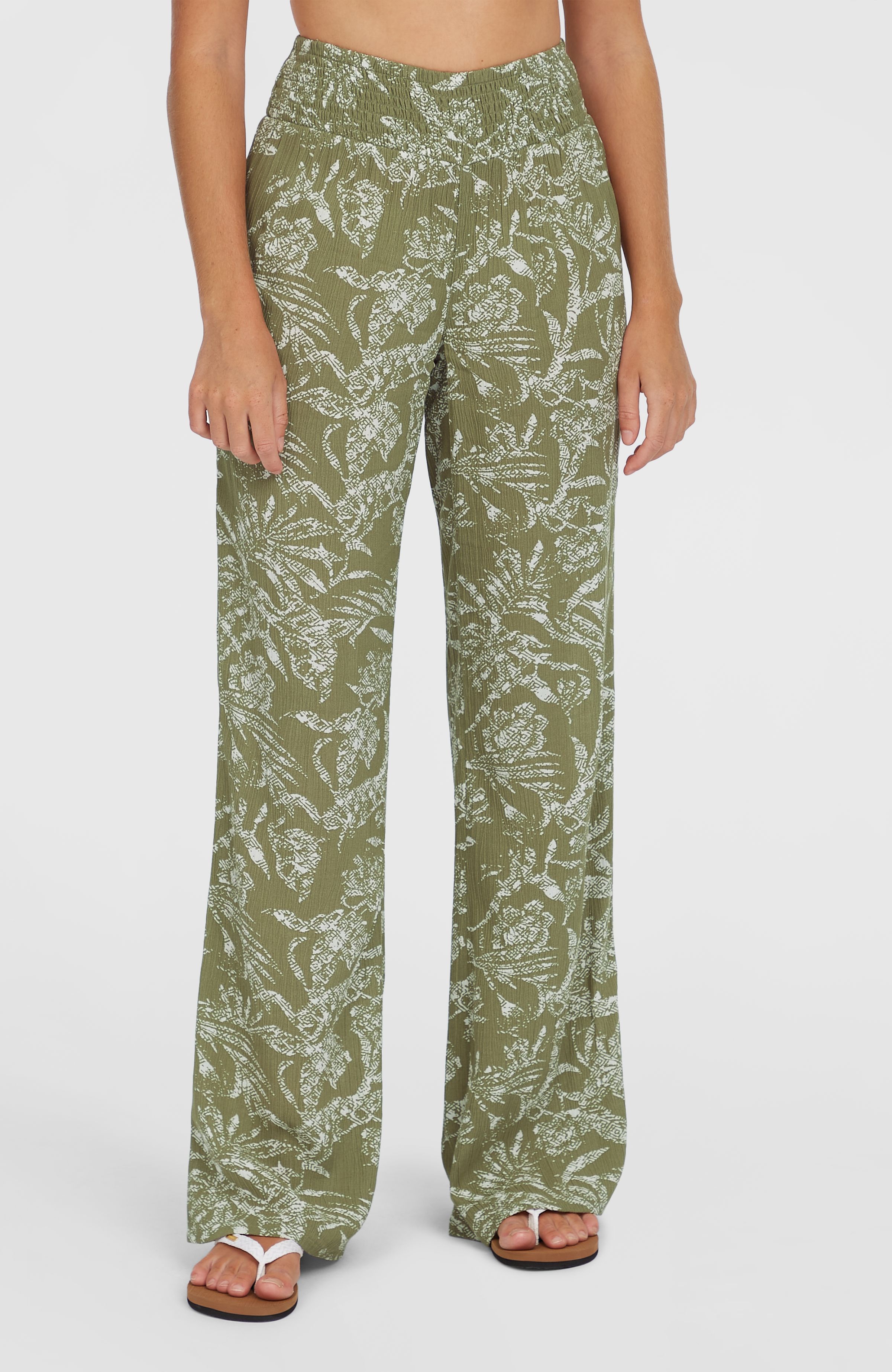 Dames O'Neill Johnny Smocked Waist broek