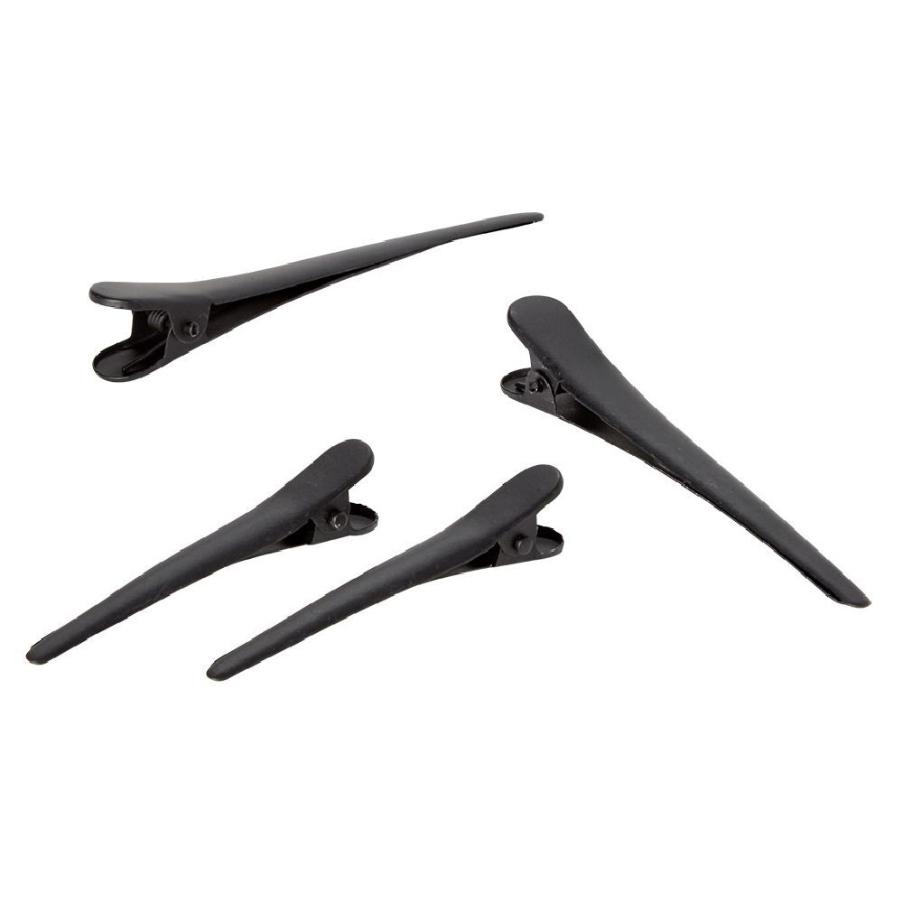 Pince crocodile plate x4