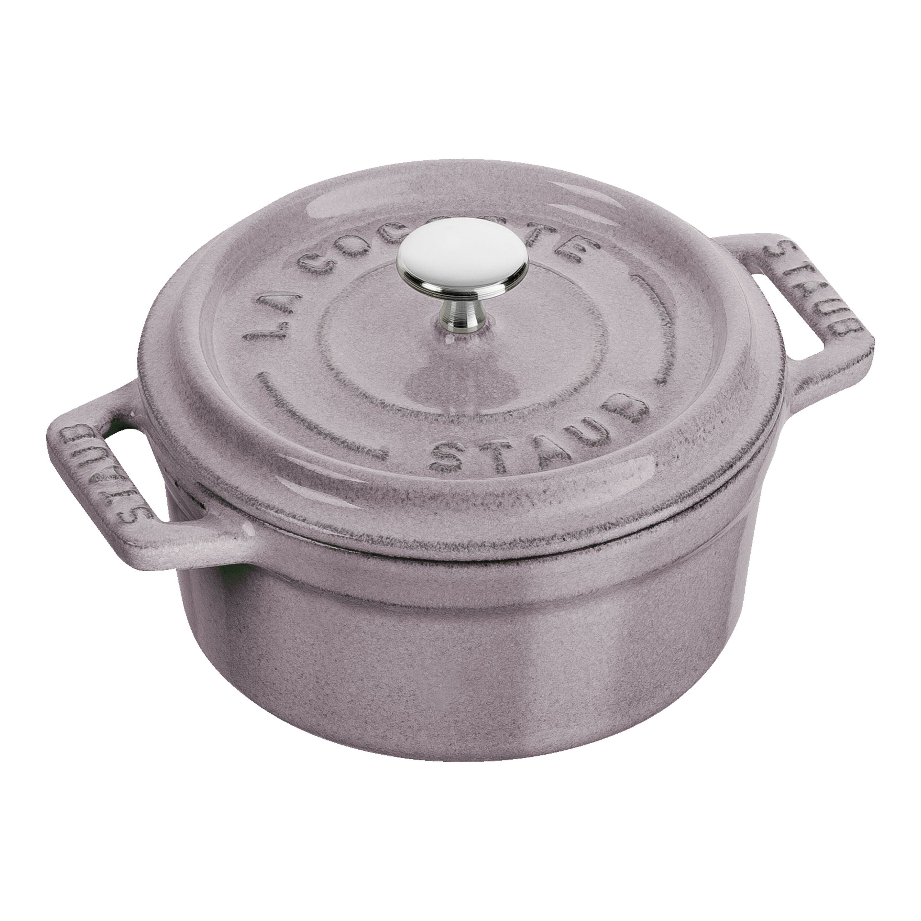 10 cm round Cast iron Mini Cocotte cherry blossom