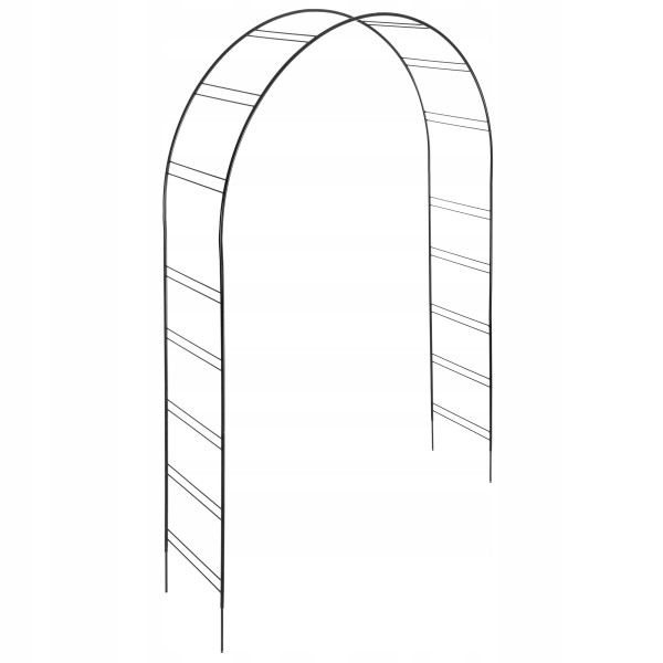Pergola Łuk Ogrodowa Metalowa Na Kwiaty Róże 255cm