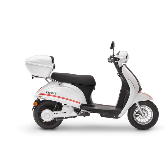 Elektroroller »E3000«, max. 45 km/h, Reichweite: 59 km, weiß