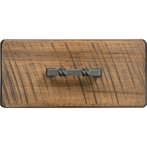 Western Twist Wormy Maple Coat Rack/Hall Tree