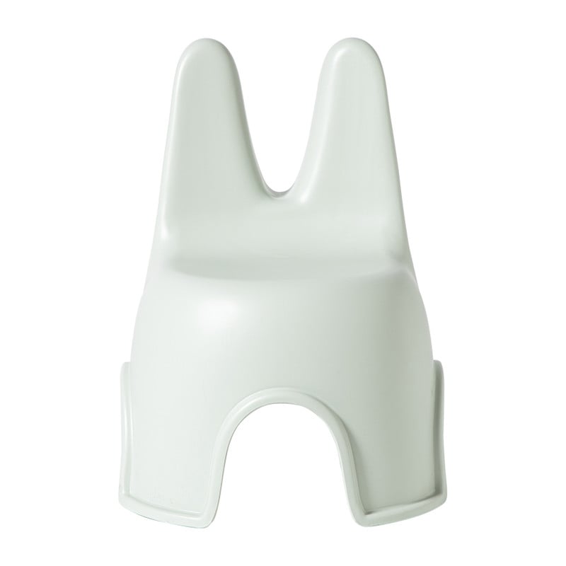 Kinderstoel Babs met konijnenoortjes - groen - 46x40x34 cm