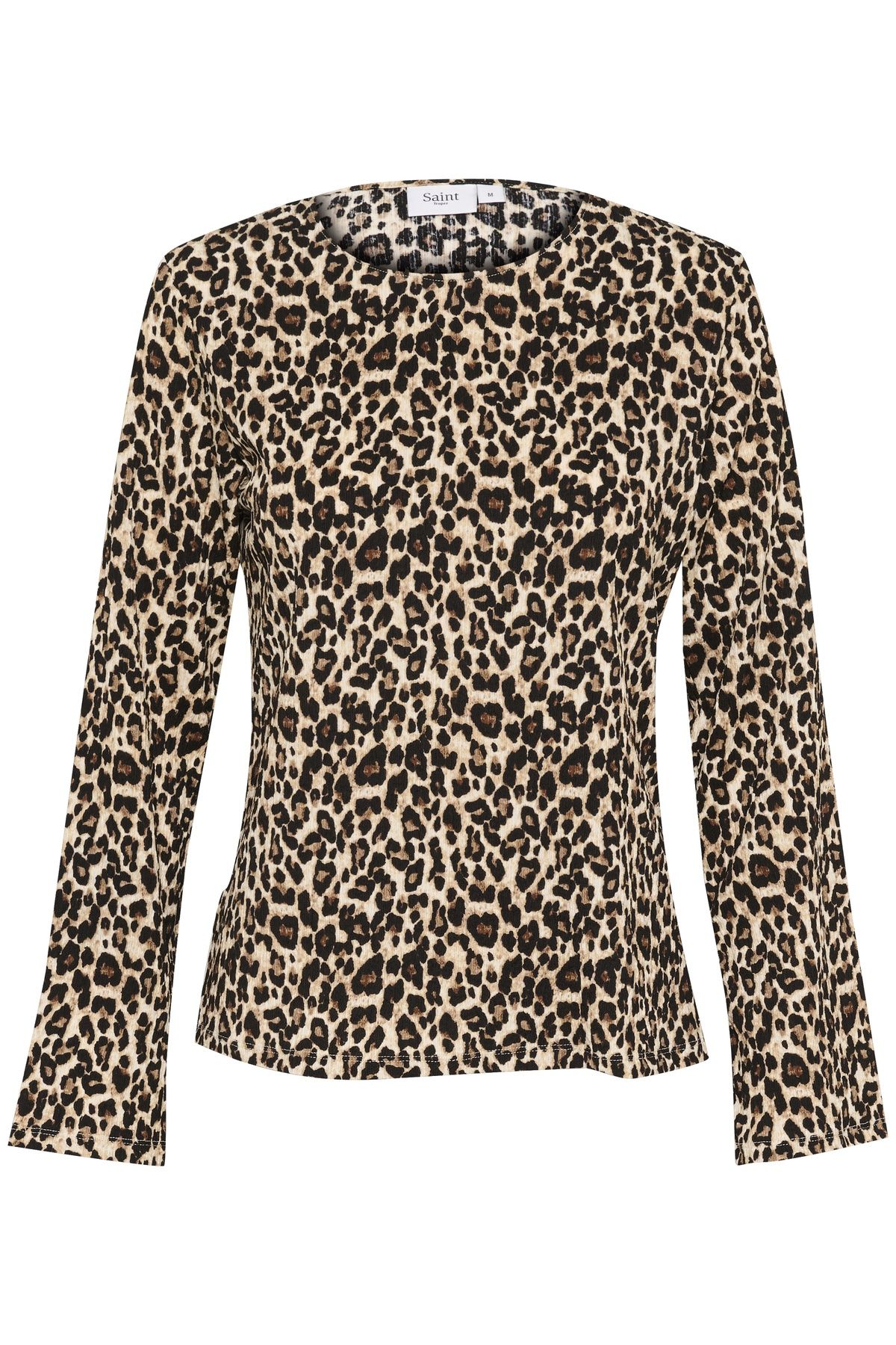 Saint Tropez IlyssaSZ Round Neck Flared Sleeve Blouse