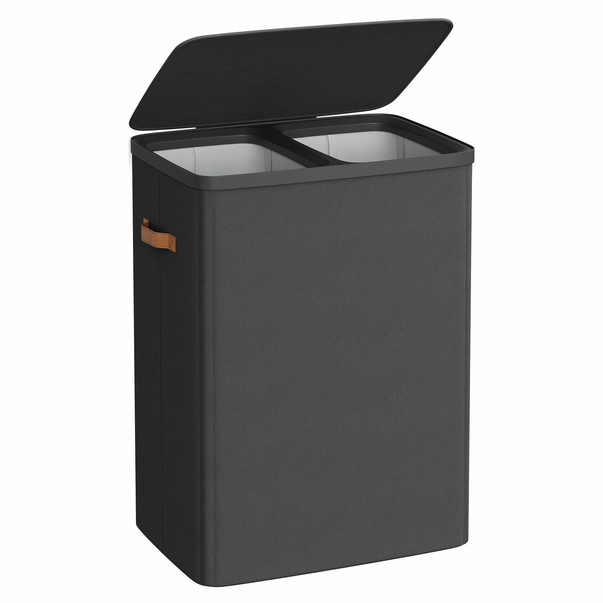 Kosz na Pranie 2x85L z Organizerem, Wodoodporny