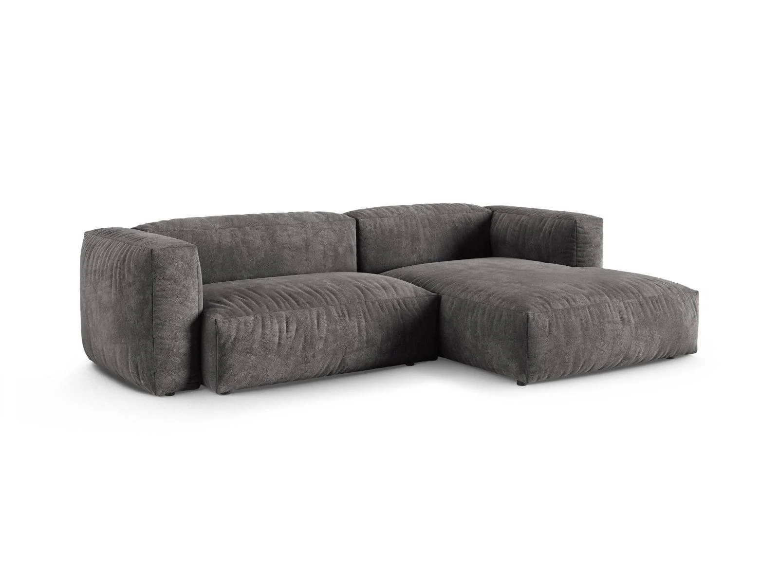 Modulaire hoekbank Martina rechts velvet