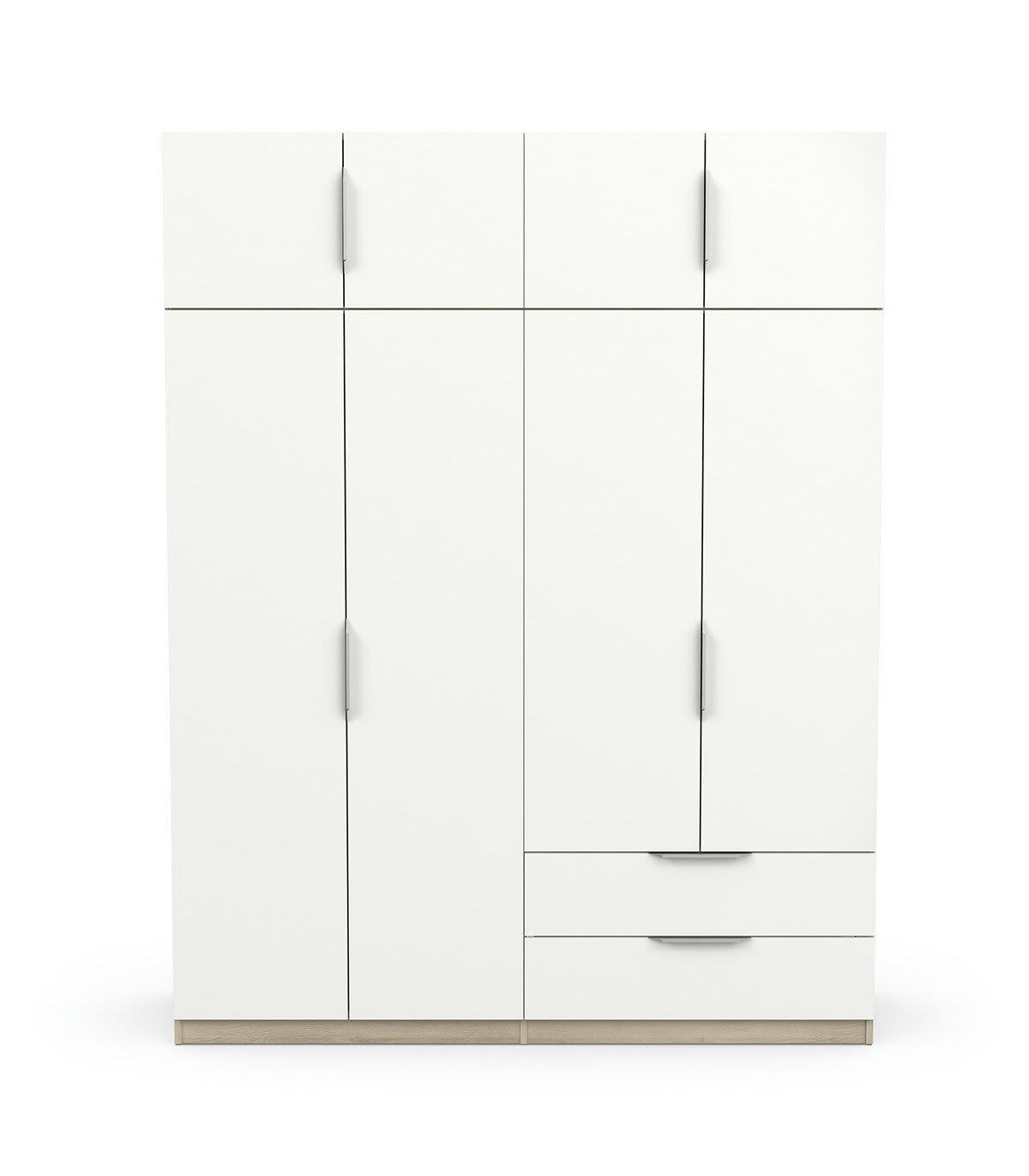GHOST - Armoire 8 portes et 2 tiroirs - L157,3 cm