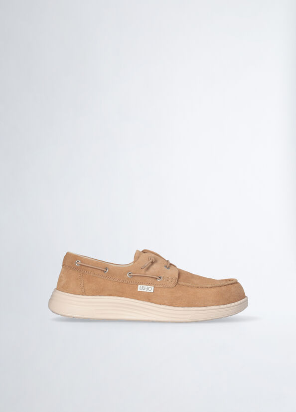 Mocassini casual in suede