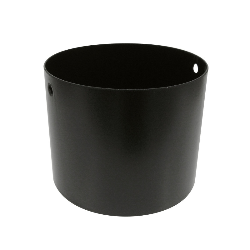 Manchette F/F émaillée noire Ø 125 mm EUROTIP