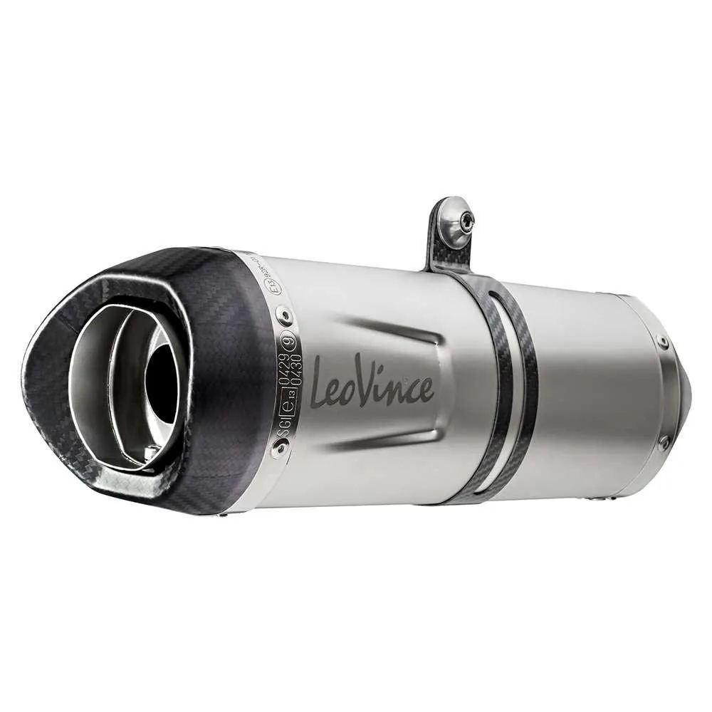 Leovince LV One Evo Yamaha Ref:14251EK Stainless Steel&Carbon Slash Cut Homologated Full Line System