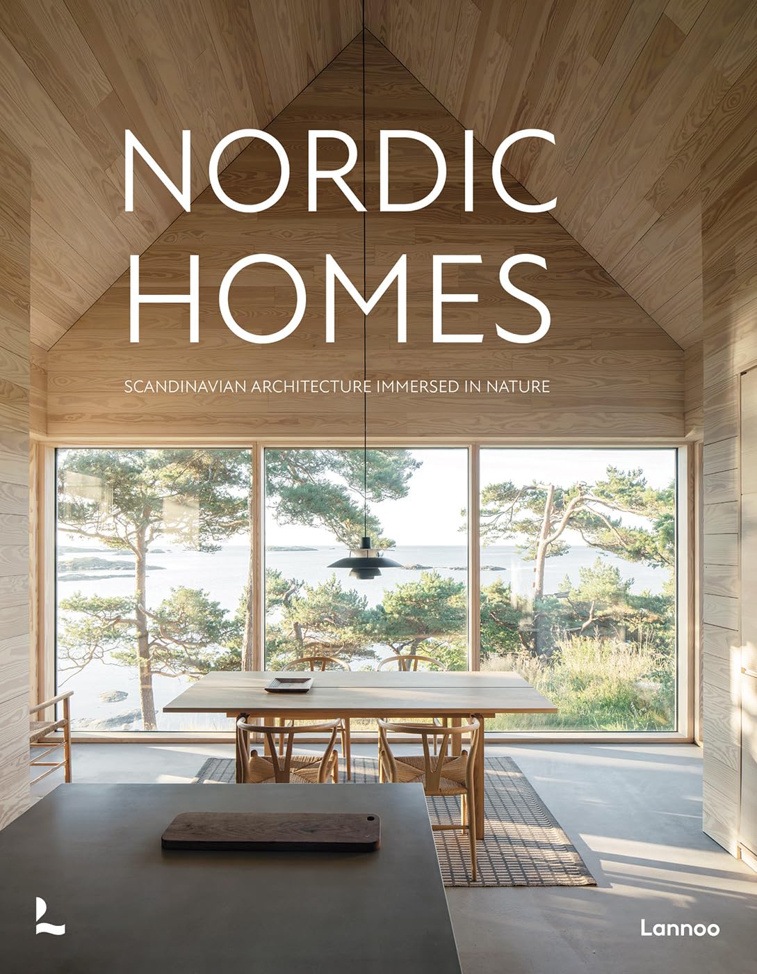 New-Mags koffietafelboek Nordic Homes - bruin - 22.5 x 2.5 x 28.5