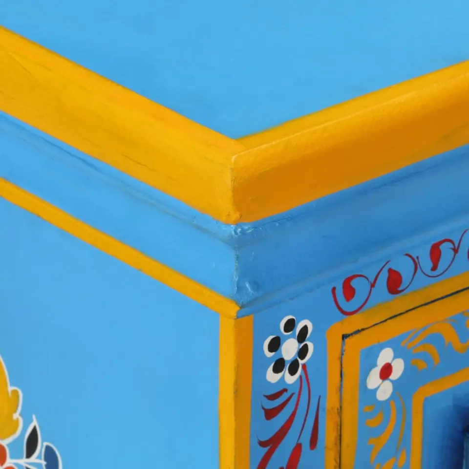 vidaXL - Dressoir - Turquoise - Hout