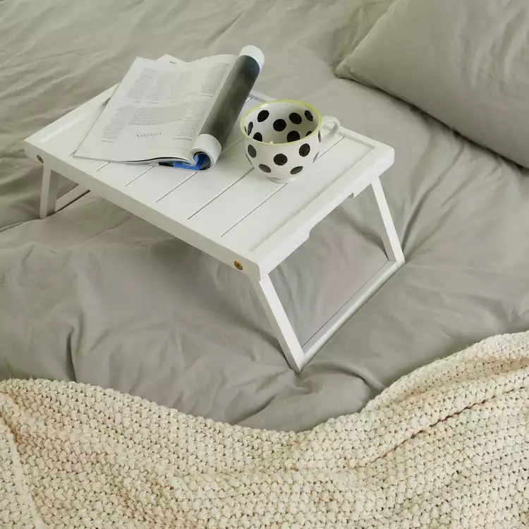 Habitat Tiffany White Breakfast Tray