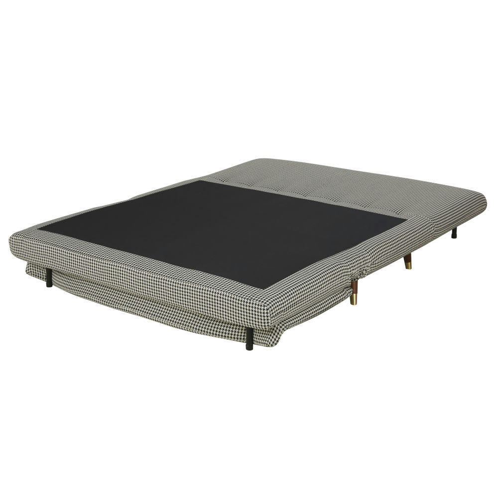 Nio - Canapé clic-clac 2 places motifs pied-de-poule