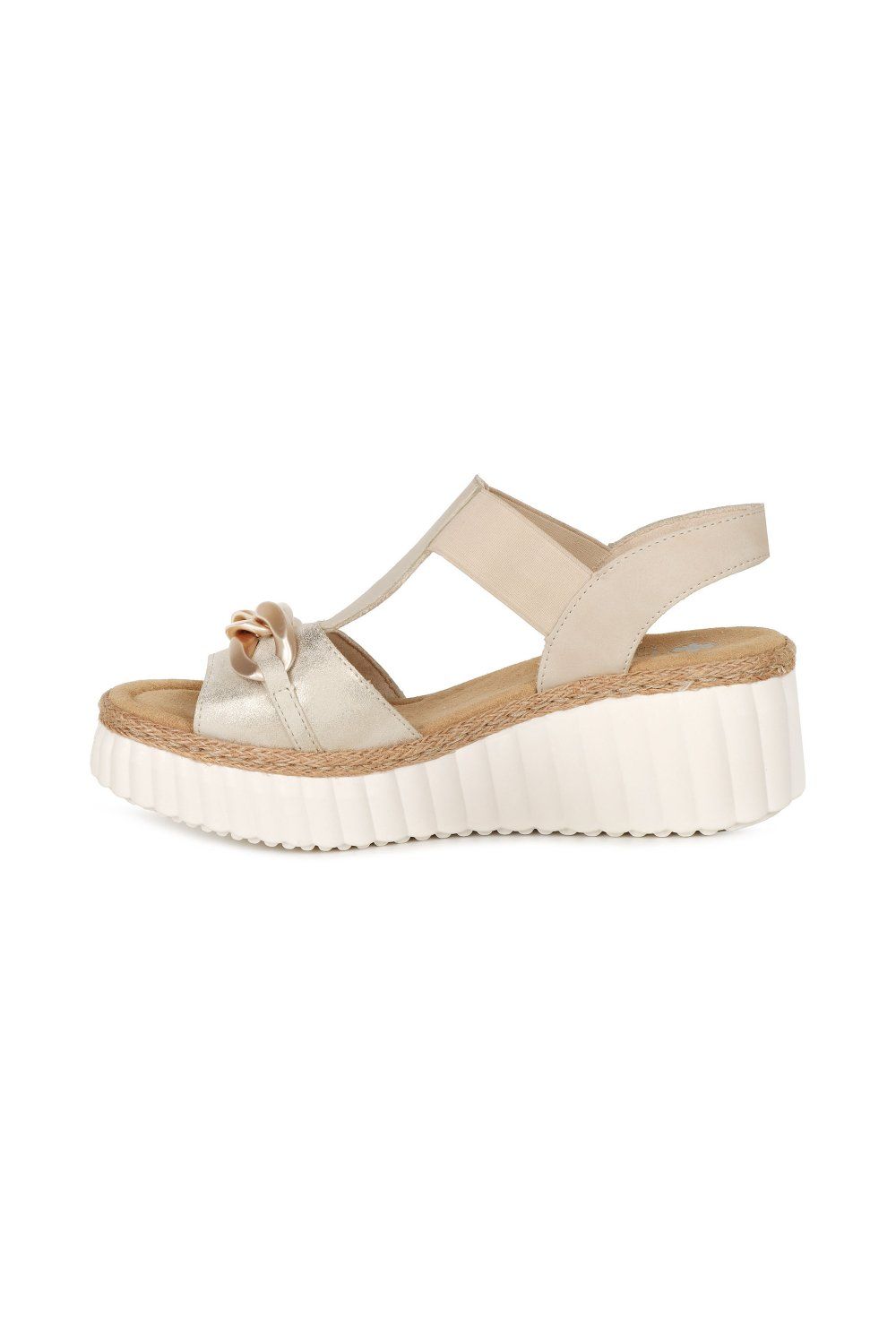 Rieker Dominica' Wedge Heel Sandals