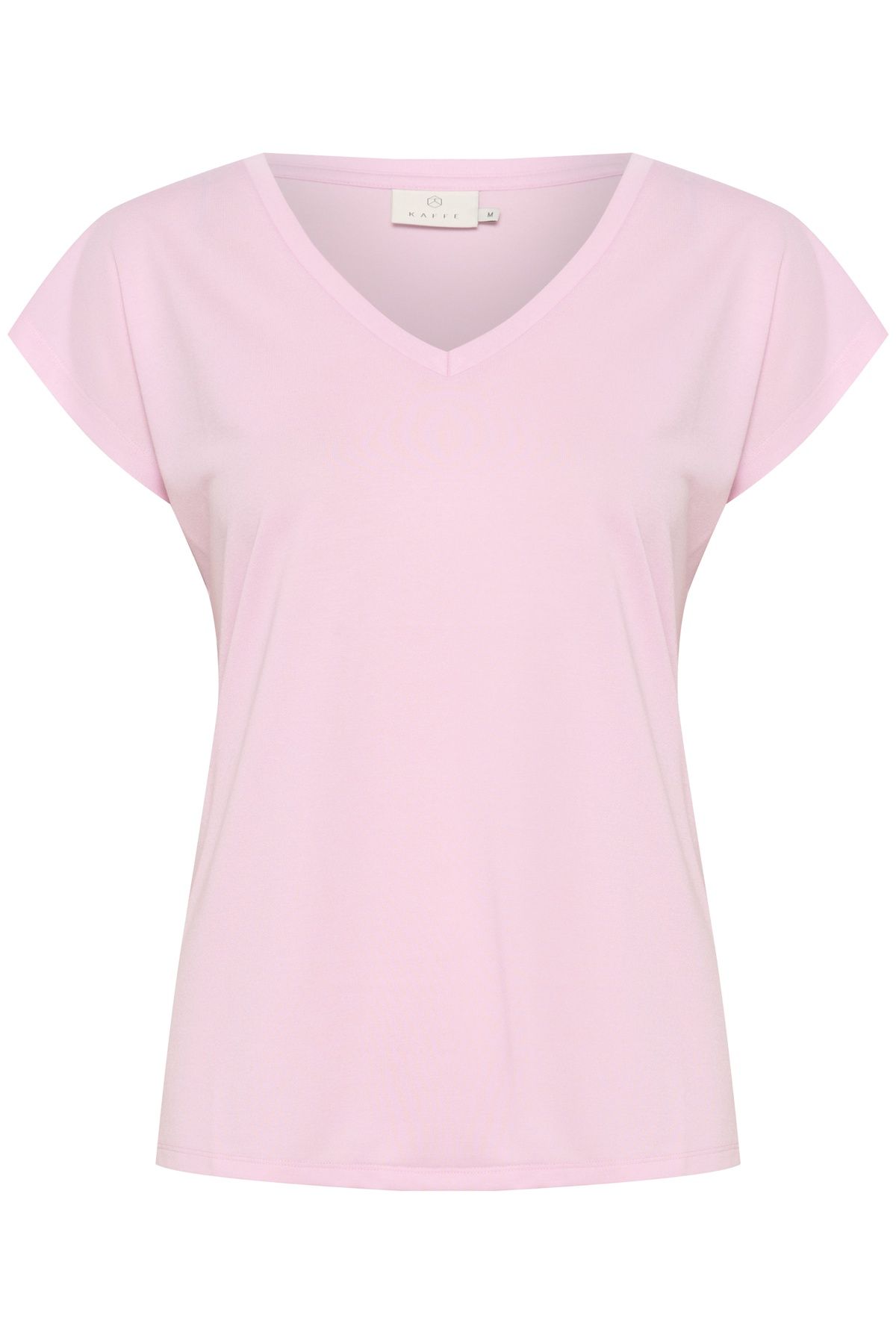 Kaffe Lise V-Neck Short Sleeve T-Shirt