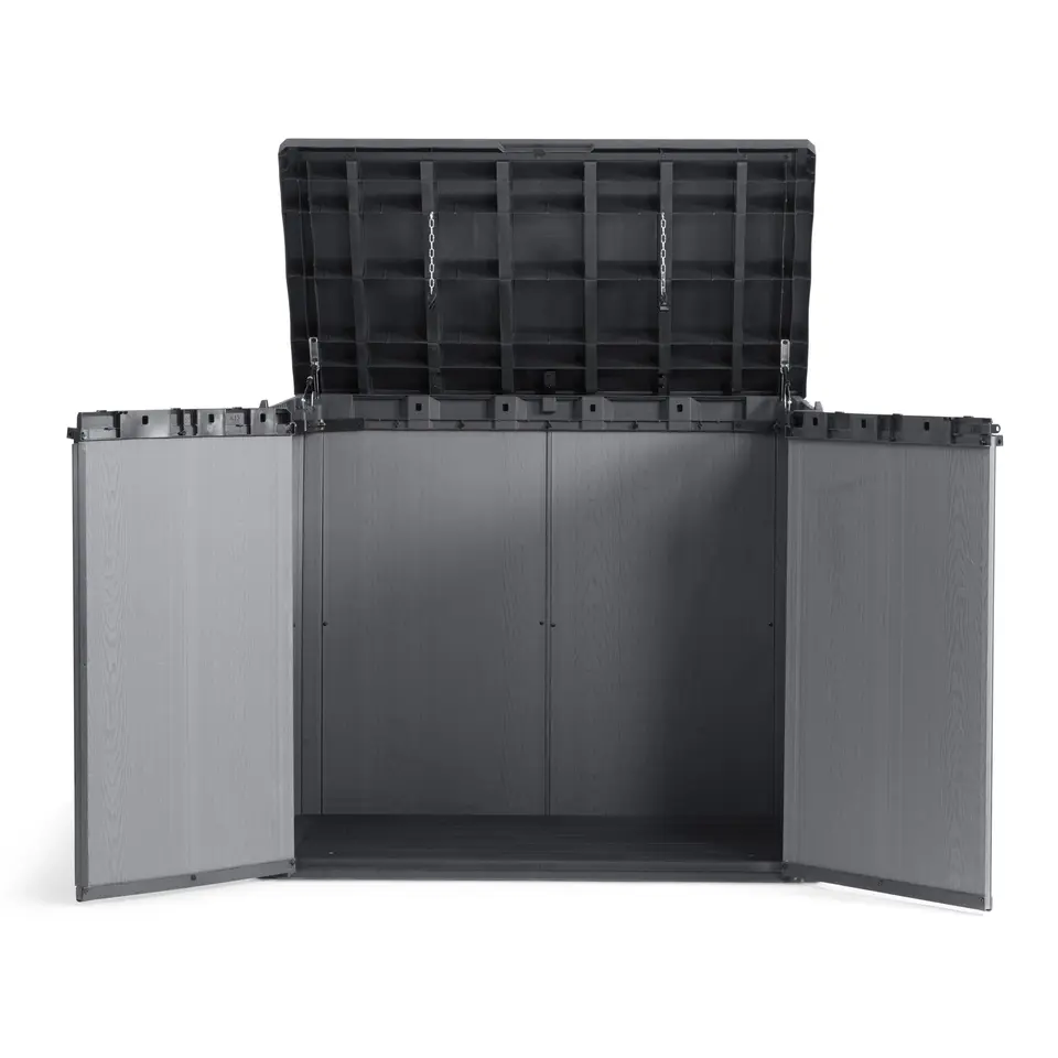 Keter Store It Out Darwin Opbergbox - 1100L - 135x81x118 cm - Grijs