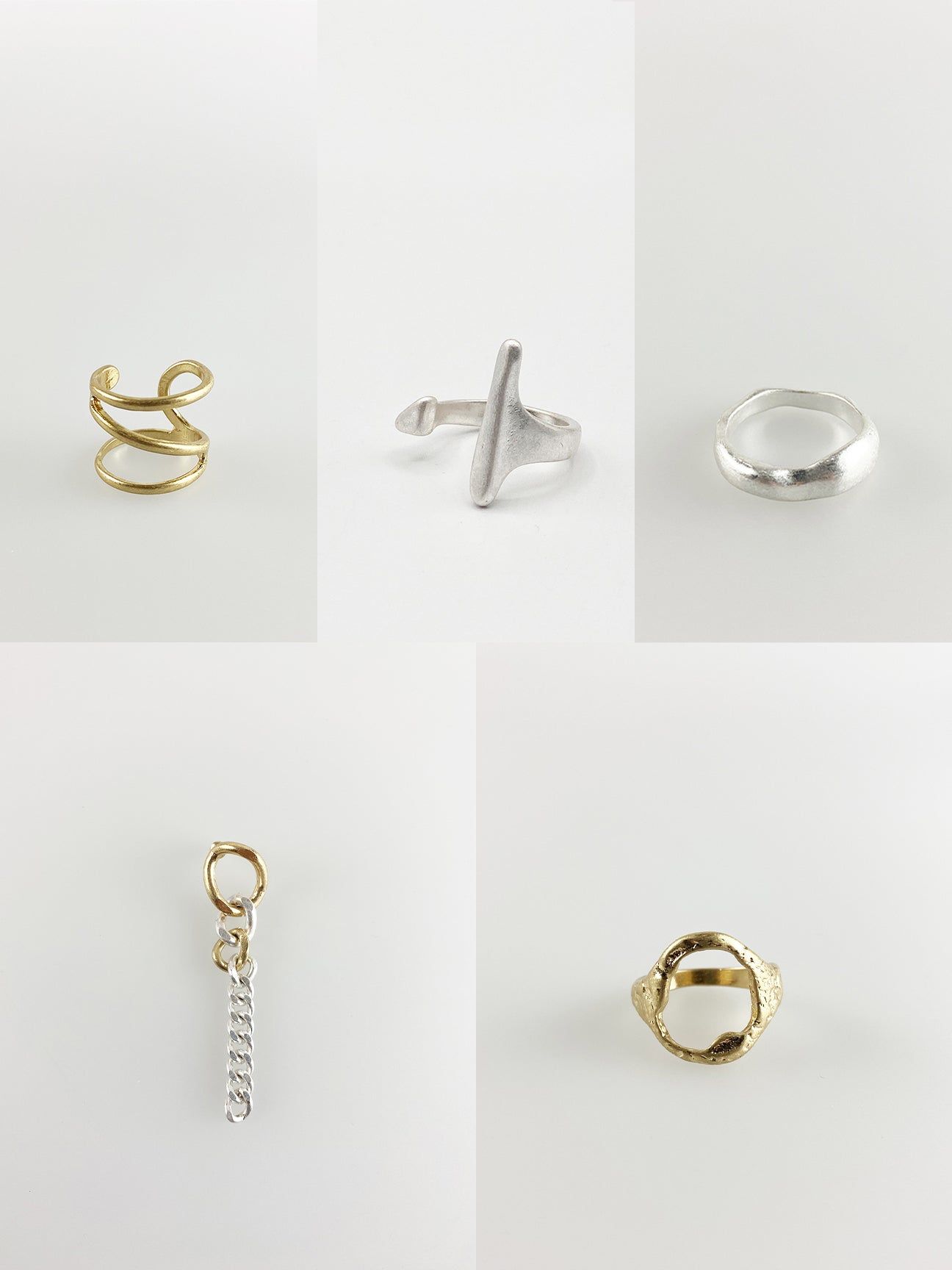 SVNX Assorted Jewellery In Gold & Silver