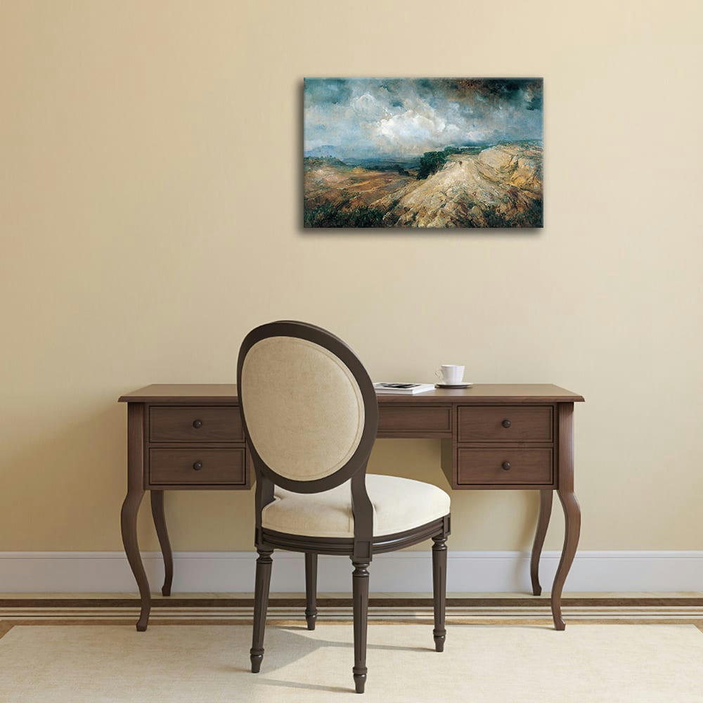- Tableau paysage rocheux Ramón Martí Alsina 60x90cm