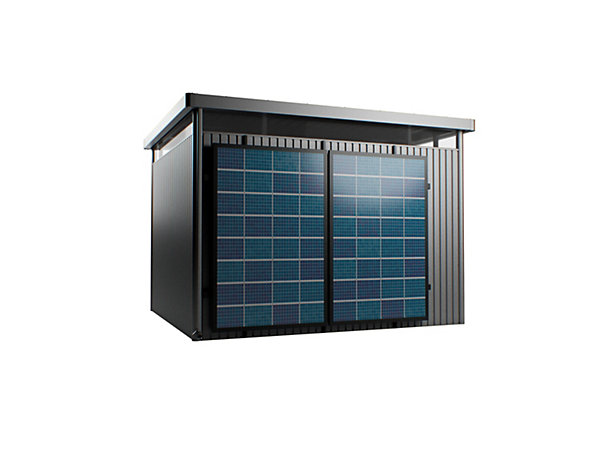 Kit de montage panneau photovoltaïque pour abri Biohort
