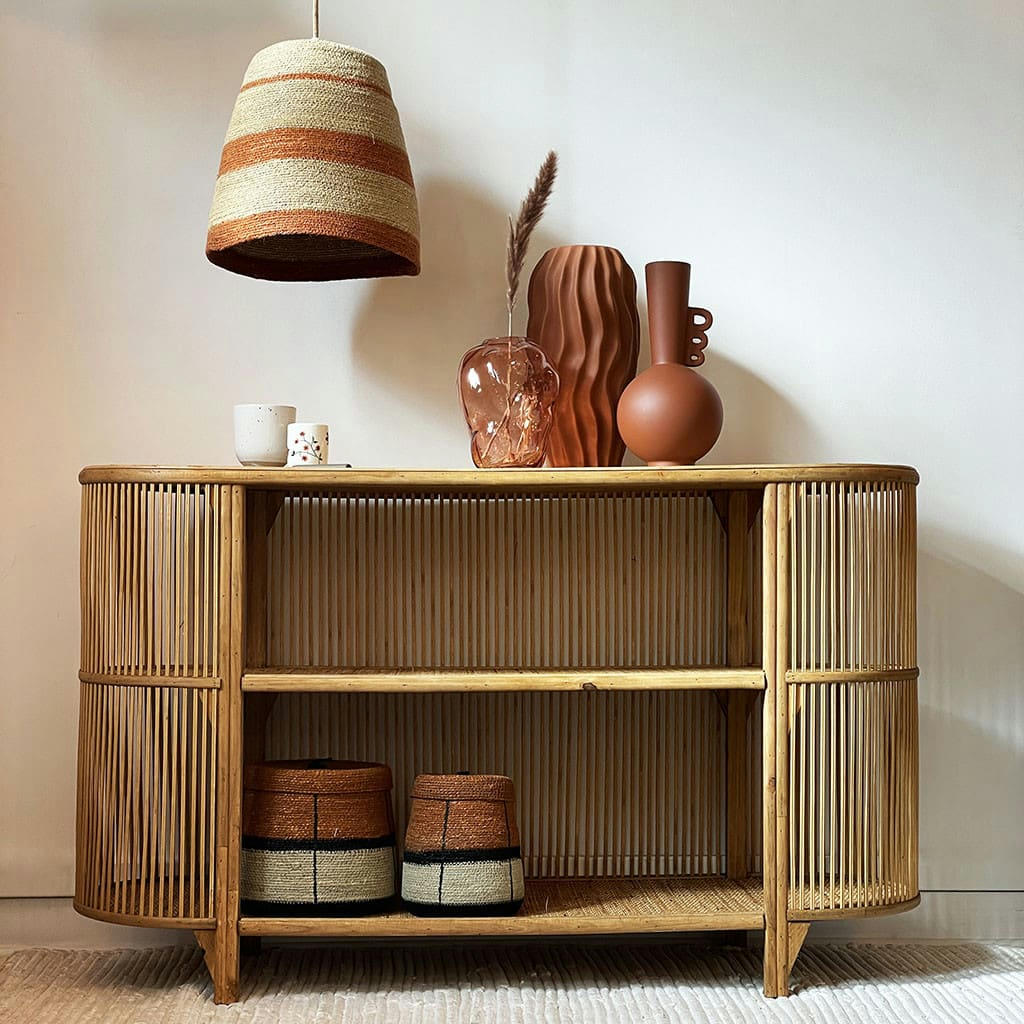 CERAMIC - Vase céramique terracotta D15cm