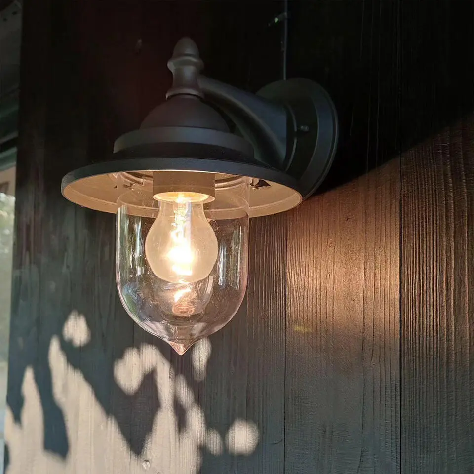 Qazqa wandlamp oxford grijs e27