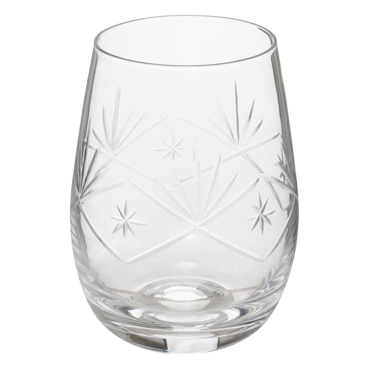 Conjunto de 6 copos VICTORIA de vidro sem pé 42cl