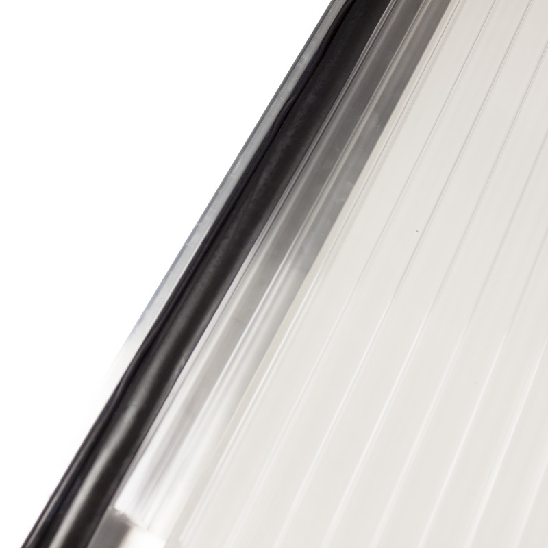 Extrémité pour plaque en polycarbonate 2,5 m