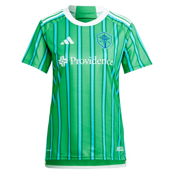 Joao Paulo Seattle Sounders FC adidas Women's 2024 The Anniversary Kit Replica Player Jersey – Green