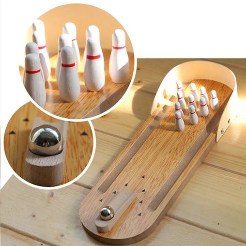 NNEOBA Mini Desktop Bowling Game