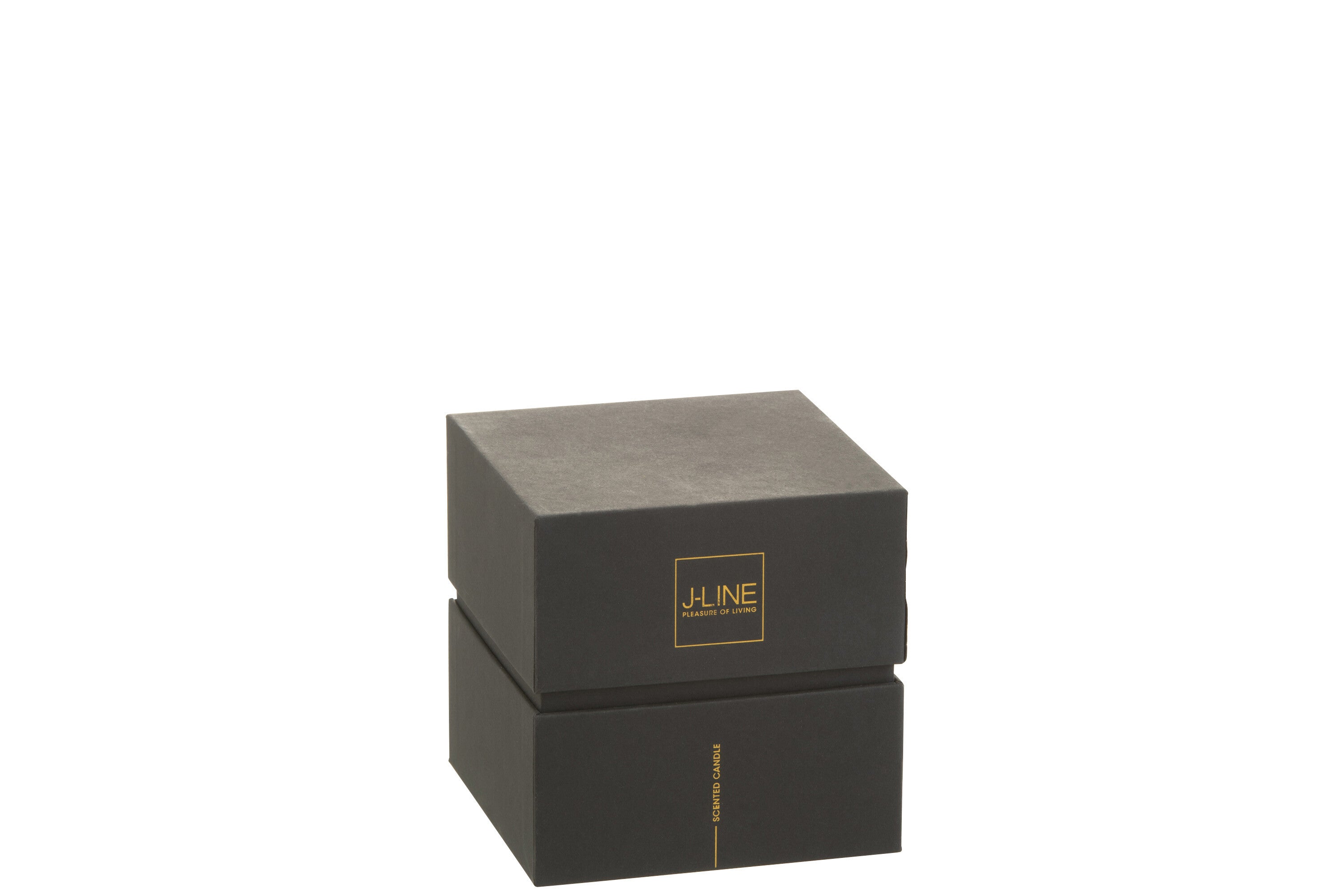 J-Line geurkaars Noa - Herbal Serenity - glas - groen - small - 35U