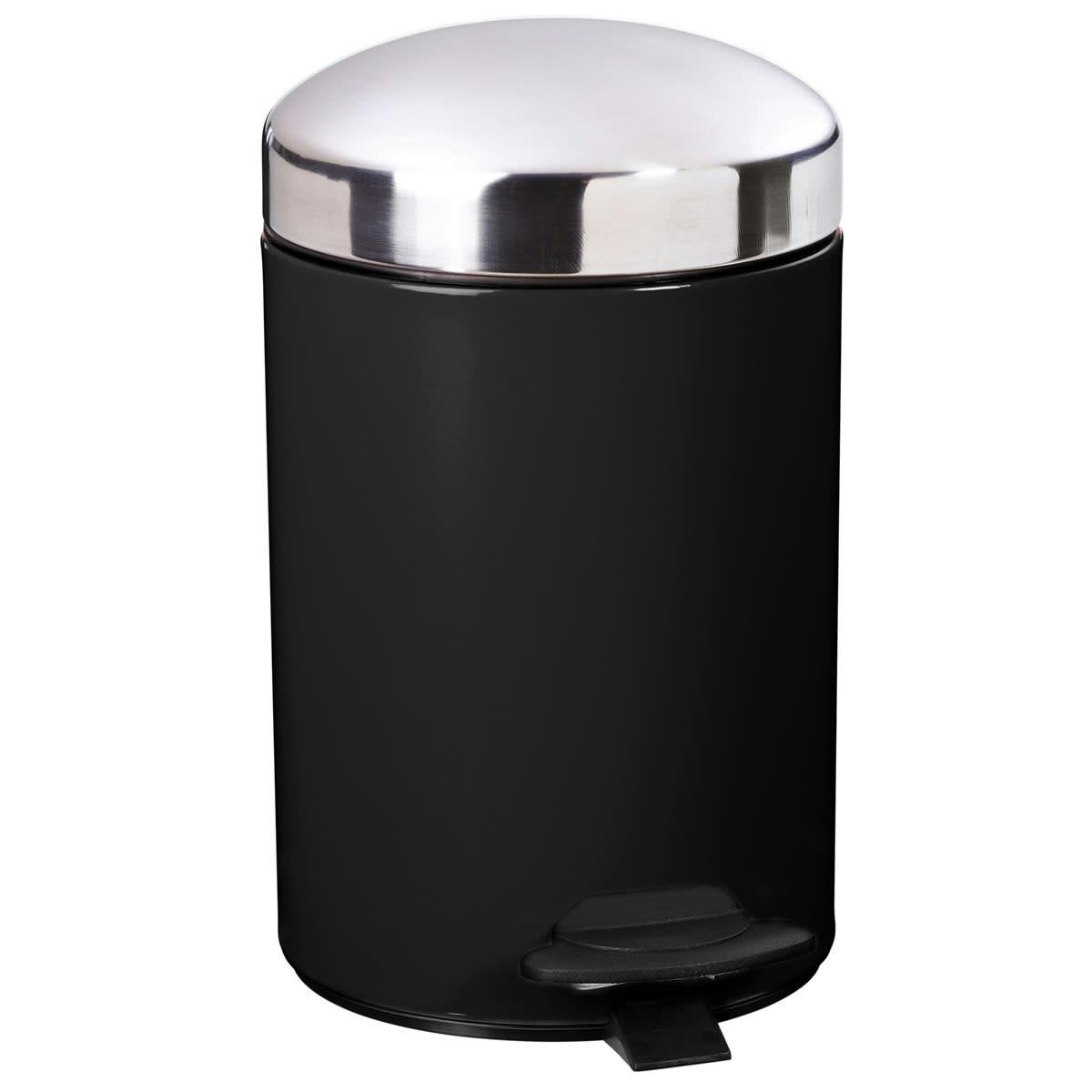 BONNY - Poubelle de salle de bain à pédale 3L et 40 sacs poubelle 5L