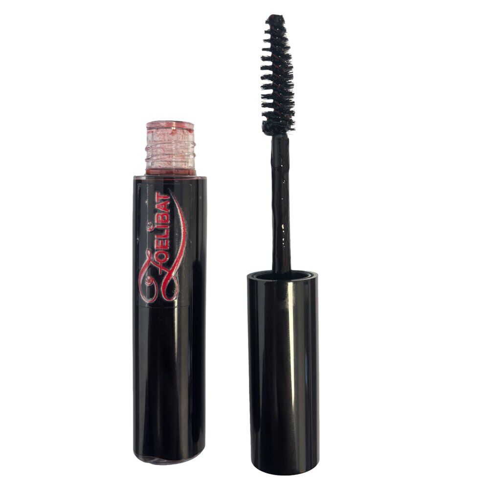 Mascara Halloween maquillage effet gore faux sang noir Ø2xH10,5cm