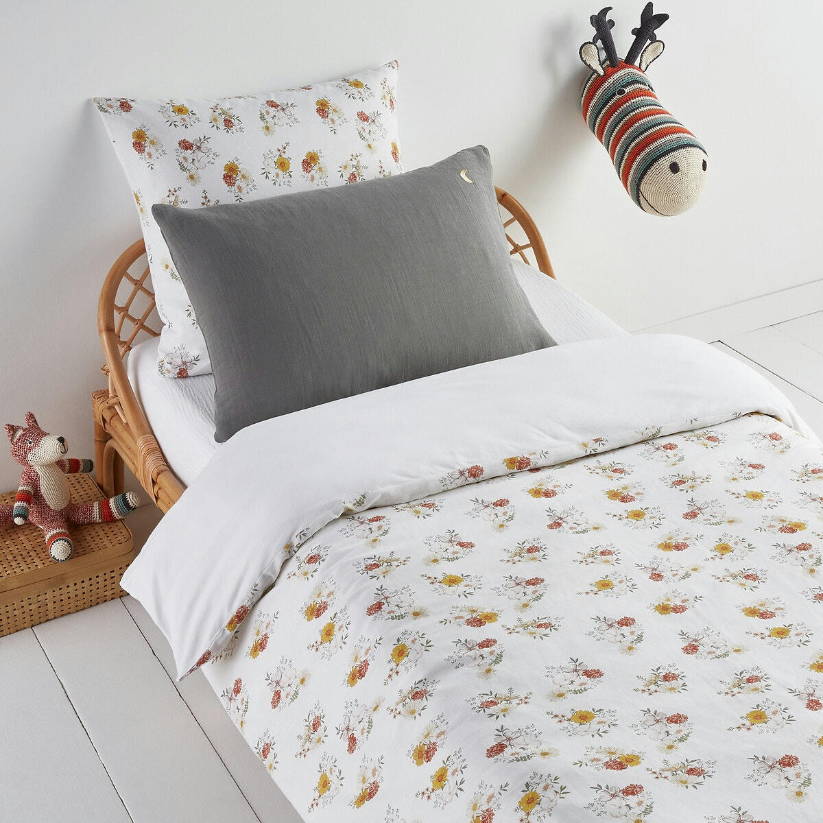 Housse de couette lin/coton bio, Ahava